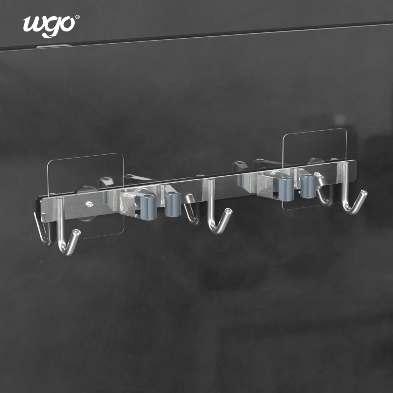 
Hanging Hook With Tape Novelty Hooks Plastic Wall Hook Removable No Residue Restickable Strong For Coat Hanger 