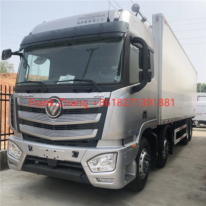 Холодильный грузовик 8x4 Foton Euro 2 LHD RHD 30 тонн