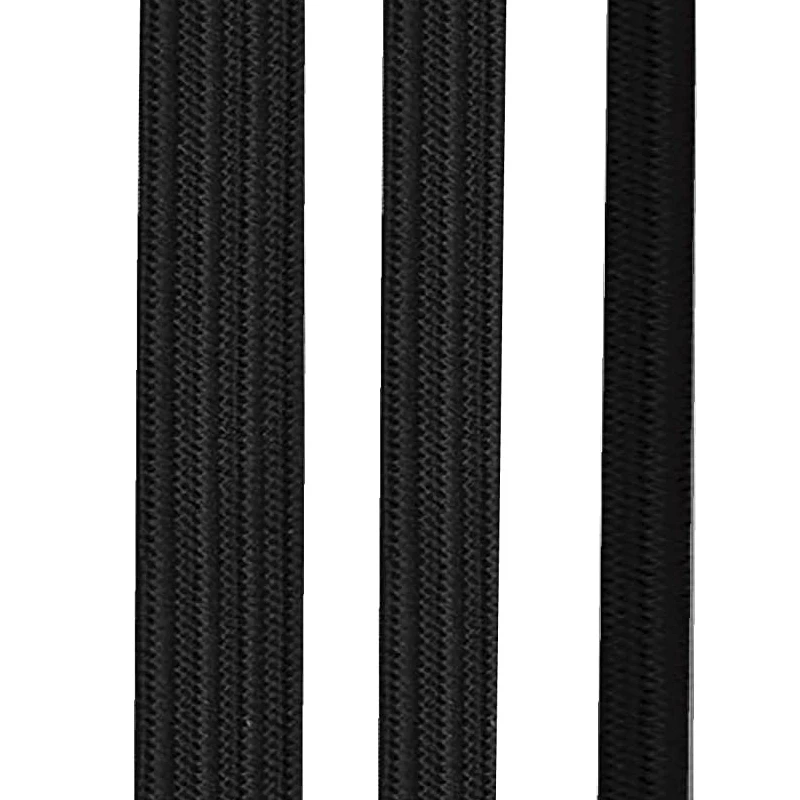 Good Quality Soft Elastic Cord Elastic Tape Webbing Wholesale Braided Flat Elastic Band