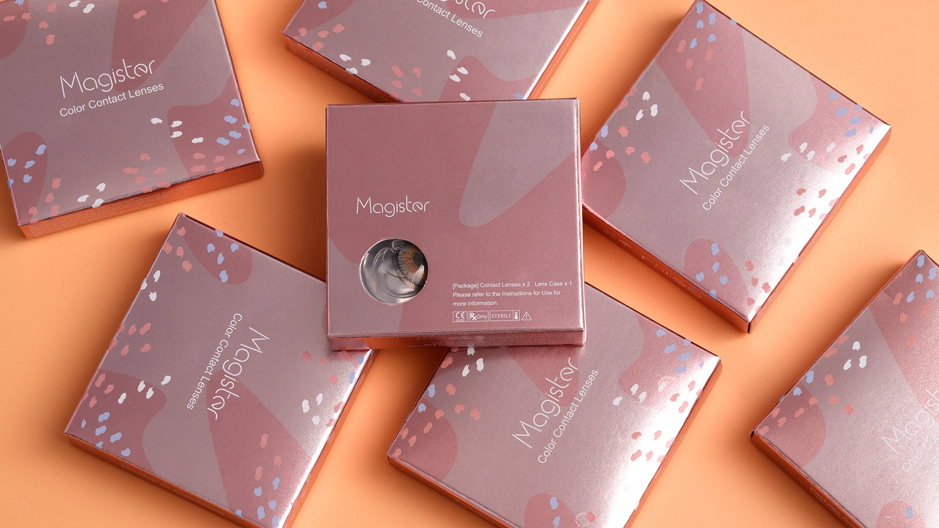 custom logo cosmetic contact lens colored contact lenses eye color lenses packaging box urban layer contact lenses lensa kontak