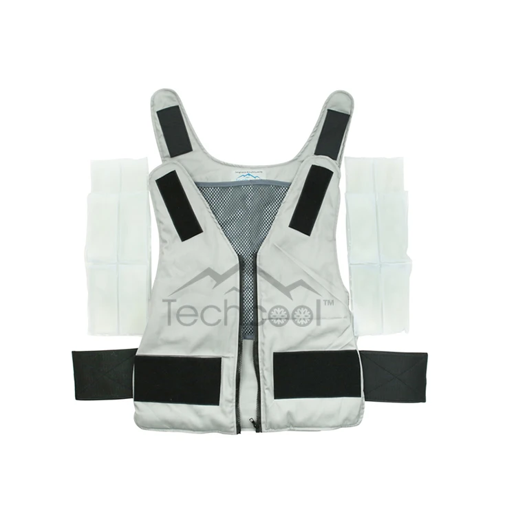 
Techcool Summer Low Body Temperature Ice Pack Cooling Vest With Gel 