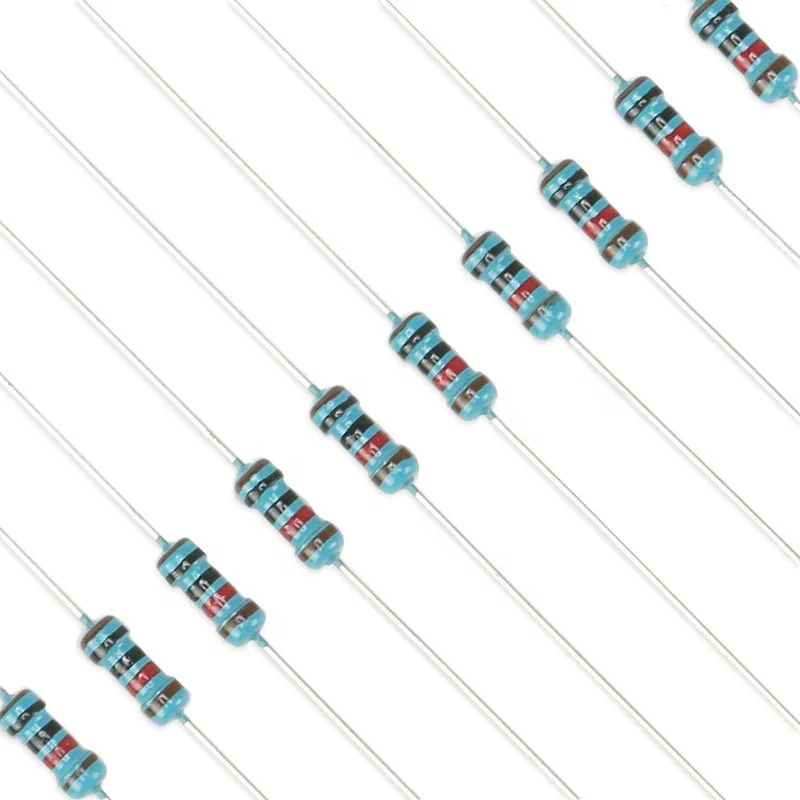 Metal film resistor 100R 100 ohm 1% five-color ring resistor 1 6W 1/4W 1/2W 1W 2W 3W