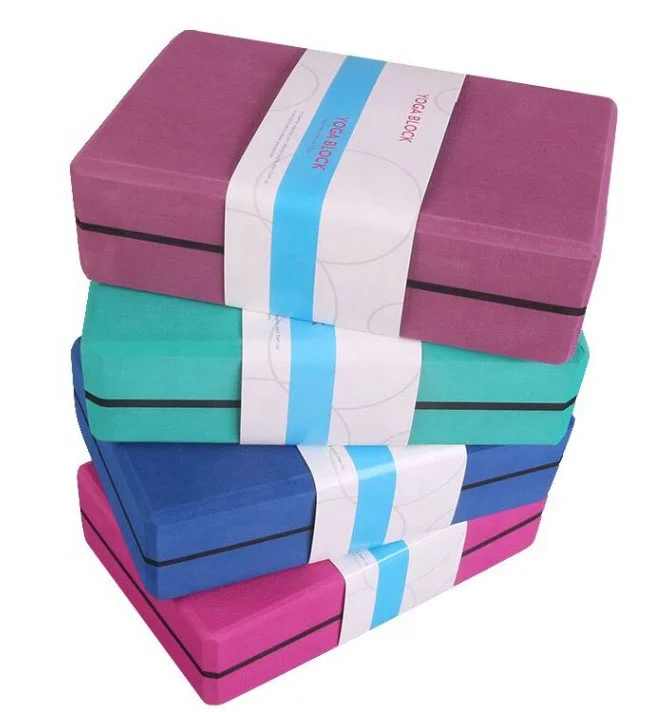 Custom Logo High Density Yoga Brick EVA Foam Yoga Block