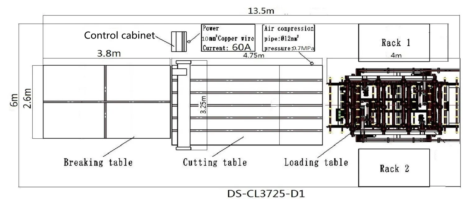 China factory direct sales high cost-effective laser marking CNC glass cutting machine automatic 3725