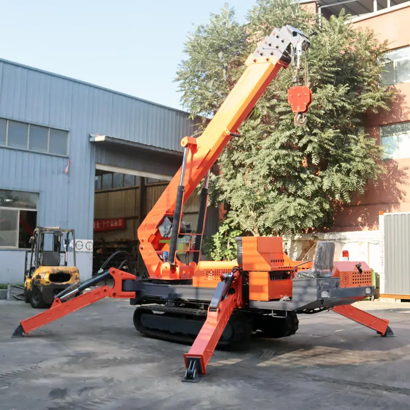 Construction Mini Hoist Remote Control Cranes Mini Spider Lifting 8 Ton with best price