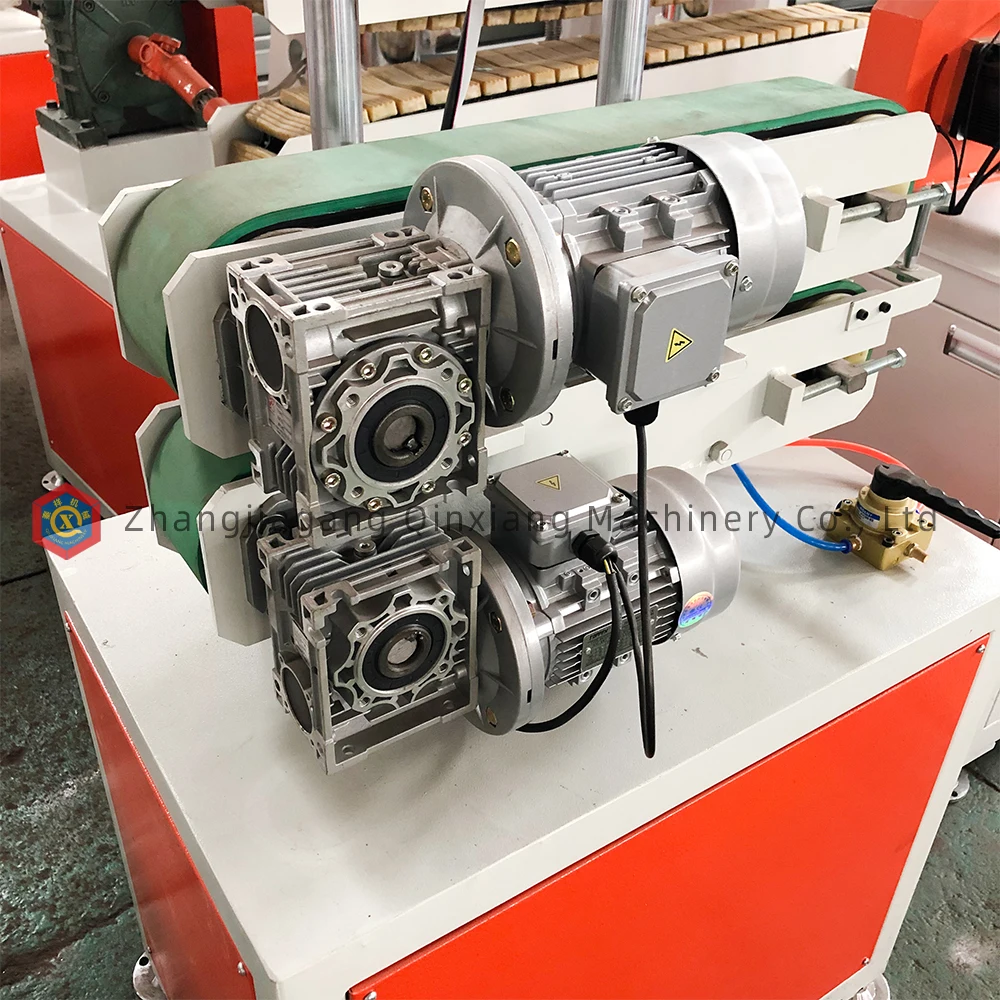 
plastic Small diameter pipe profile haul off tractor machine 