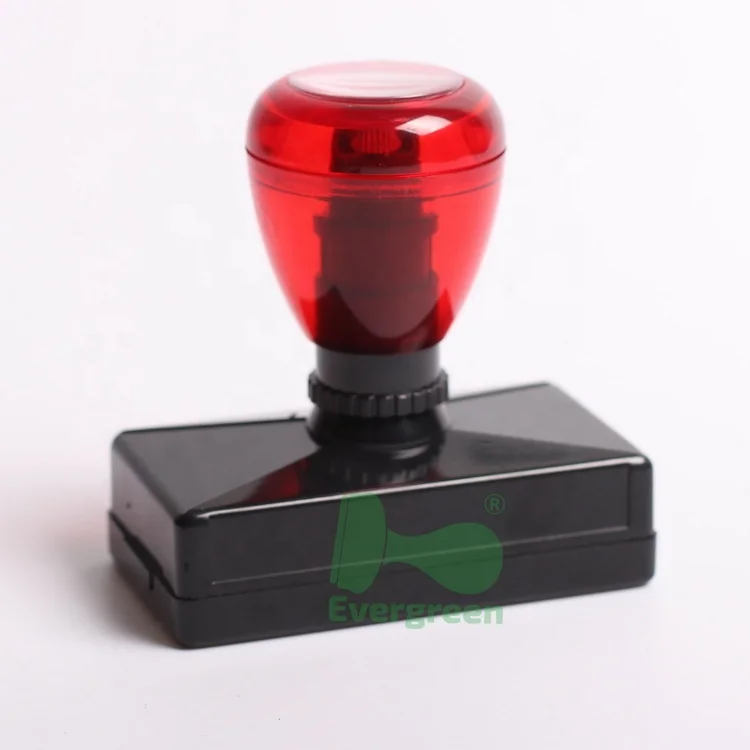 Custom Logo Mark DIY Your Own Logo Bule Flash Stamps Pre Inked Flash Stamps