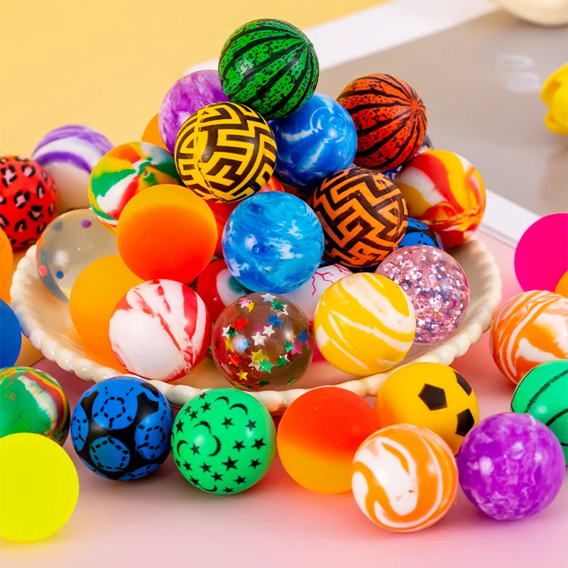 Mixed Sizes Different Shapes Hi Rubber Bounce Ball