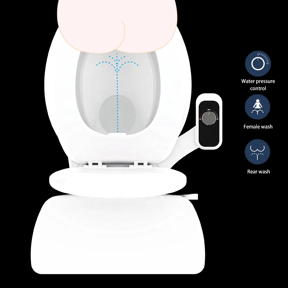 Горячая Распродажа биде сиденье для унитаза механическое ручное туалета