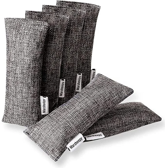 Bamboo Charcoal Deodorant Bag Shoe and Wardrobe Air Freshener Activated Carbon Bag for Home Living Room