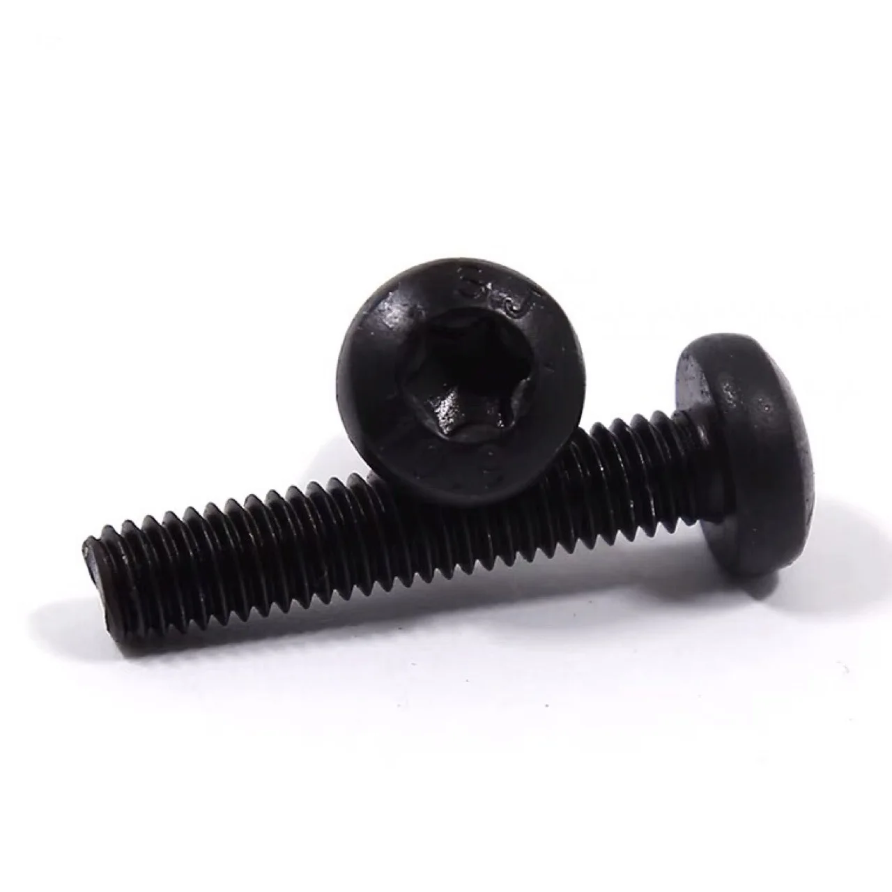 Черный Противоугонный винт torx pan head machine GB2672 button винты