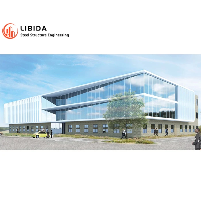 Prefab Light Steel Structure Construction Warehouse Insulated Light Metal Building