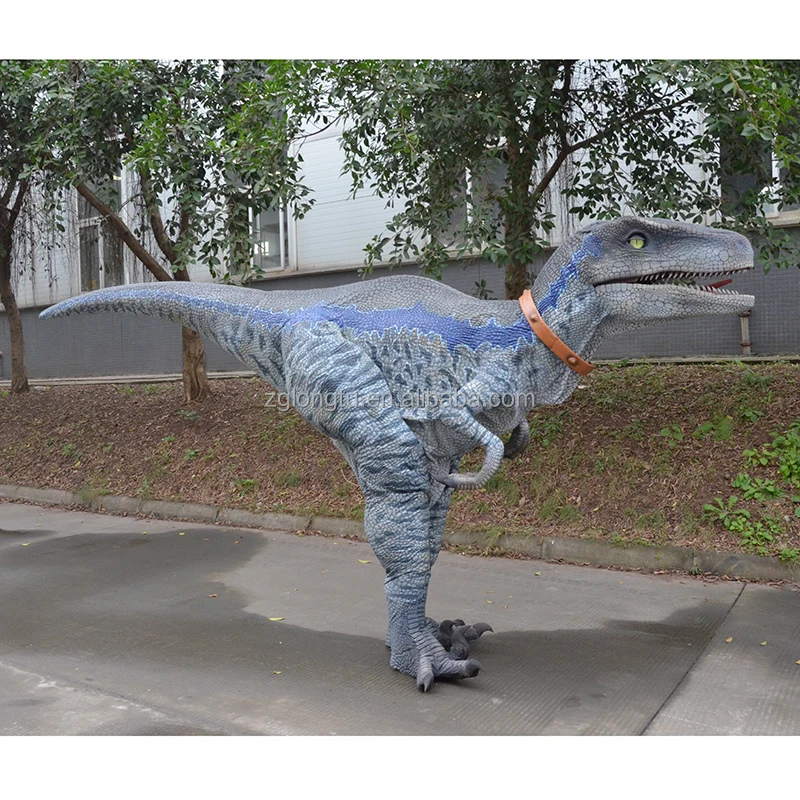 Animatronic Mechanical Robotic Hidden Legs Allosaurus Raptor Dinosaur Costume For Sale