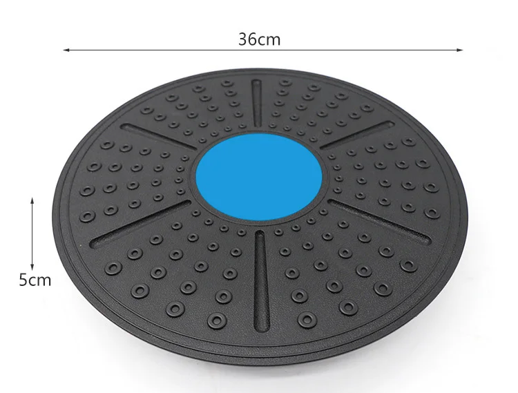 Useful Fitness Exercise Training Pedal Waist Twisting Massage Disc Yoga Balance Board