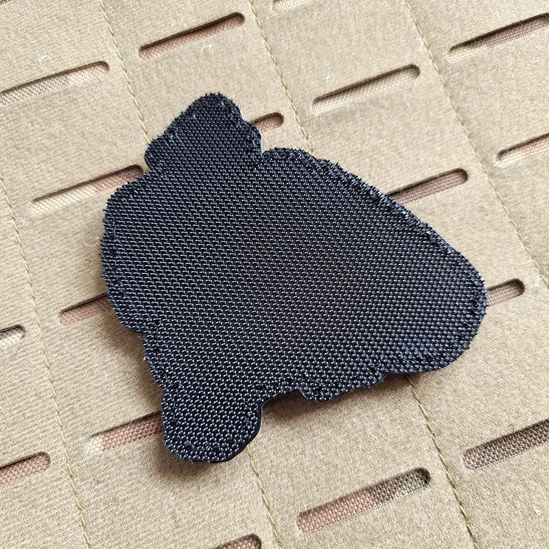 Ready to ship custom rubber pvc patches hook and loop Wholesale 511 tactical pvc patches