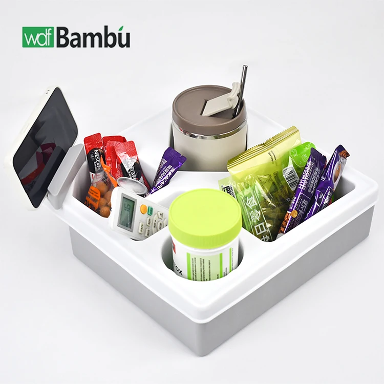 WDF  Hot Selling couch arm table couch buddy couch console  bamboo cup holder tray for houseware