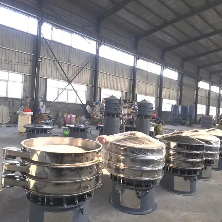 Electric powder screening machine small vibrating sifter machine cheap small sieve circular vibration sieve shaker