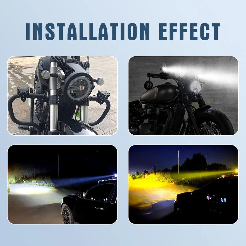 Xenplus LW12 Driving Light Work LED Work Light 20W White Amber 12V Universal Cars All Cars Led Prius 2007 20 8 2021 W 2023