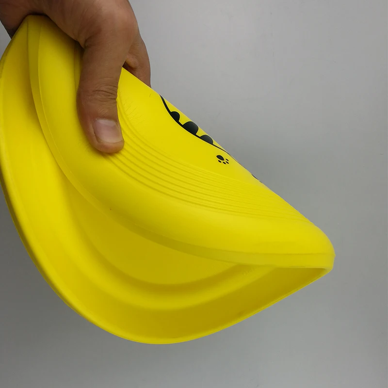 
Certified by WFDF And USAU Training round 105g Soft kid flying disc toy 