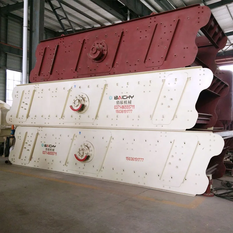 YK series silica sand vibrating screening machine small mobile circle vibrating screen ore processing equipment supplier