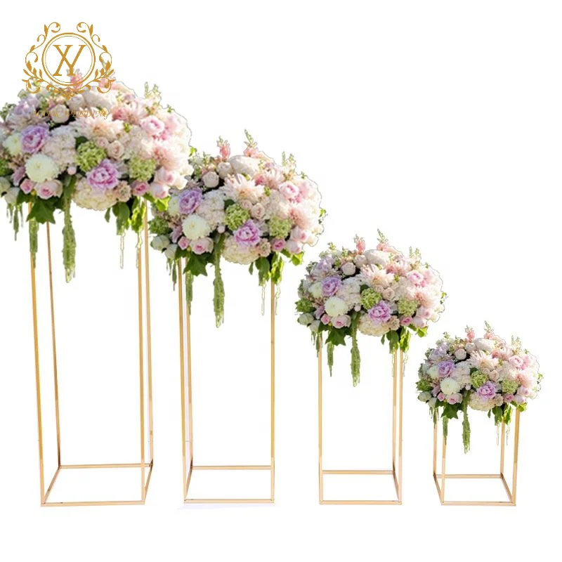 Wedding Center Table Square Flower Stand Road Inn Auditorium Decoration Window Decoration Wedding Flower Frame
