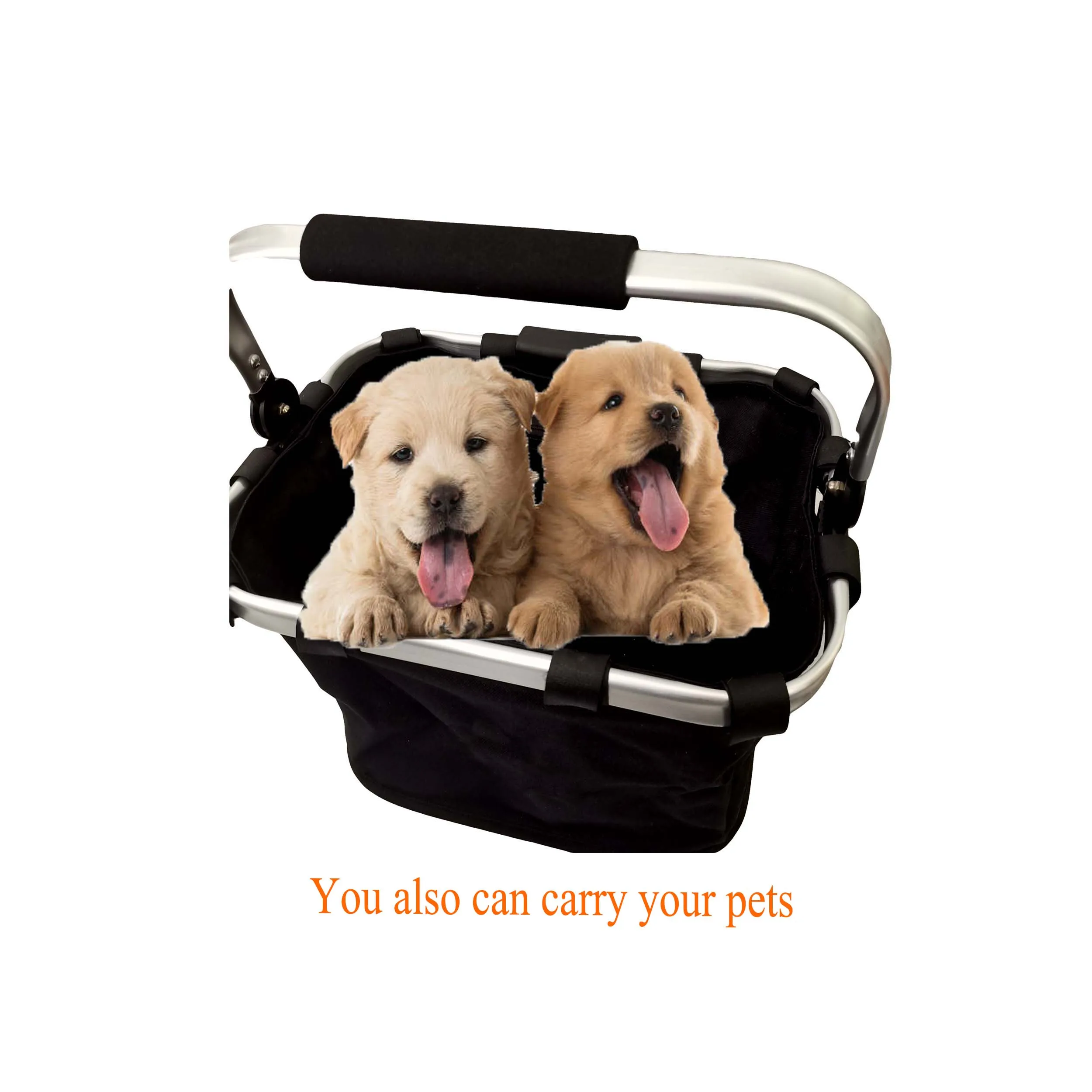 Newly hot selling bicycle foldable basket for cycling luggage carrying bike hanging basket with good price