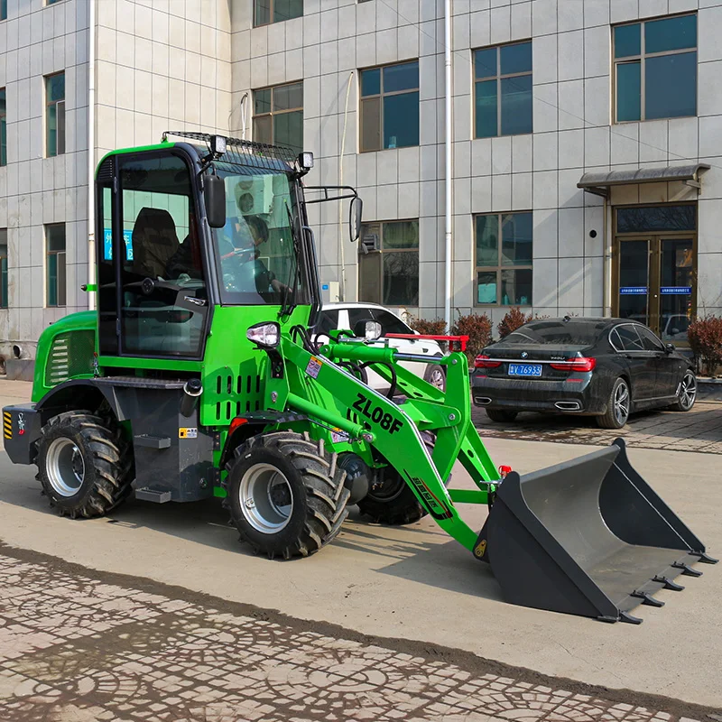 YiShan Manufacture Engineering & Construction Machinery Wheel Loaders Front Loader Mini Payloader 906 600kg Wheel Loader with CE