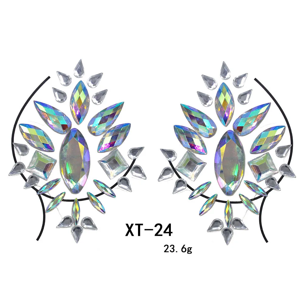 Эротичные ювелирные изделия для девушек, груди, самоклеящиеся ювелирные изделия, Кристальные наклейки на соски для фестиваля, наклейки со стразами, тату, декор для вечеринки