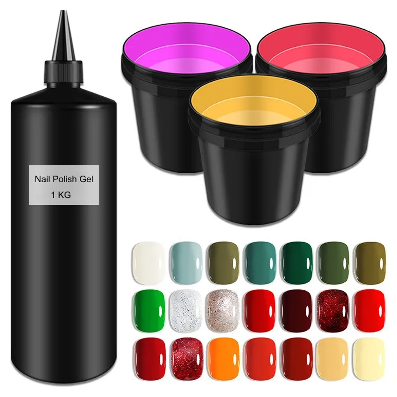 Wholesale Nail Polish Pigment Nail Polish Gel 1 KG For Nail Decorations