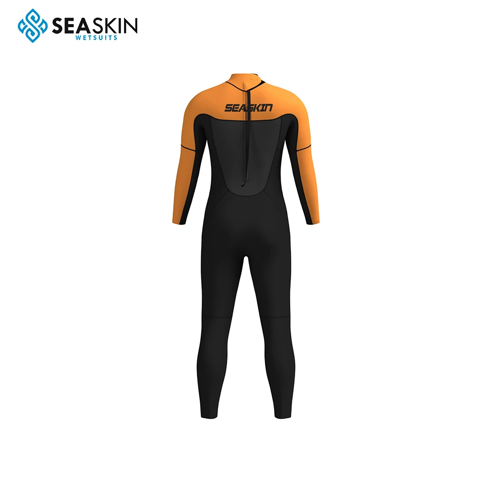 Seaskin Diving Swimming Watersports Wetsuit Jacket Long Sleeve Front Zip water sport Neoprene Wetsuit Top