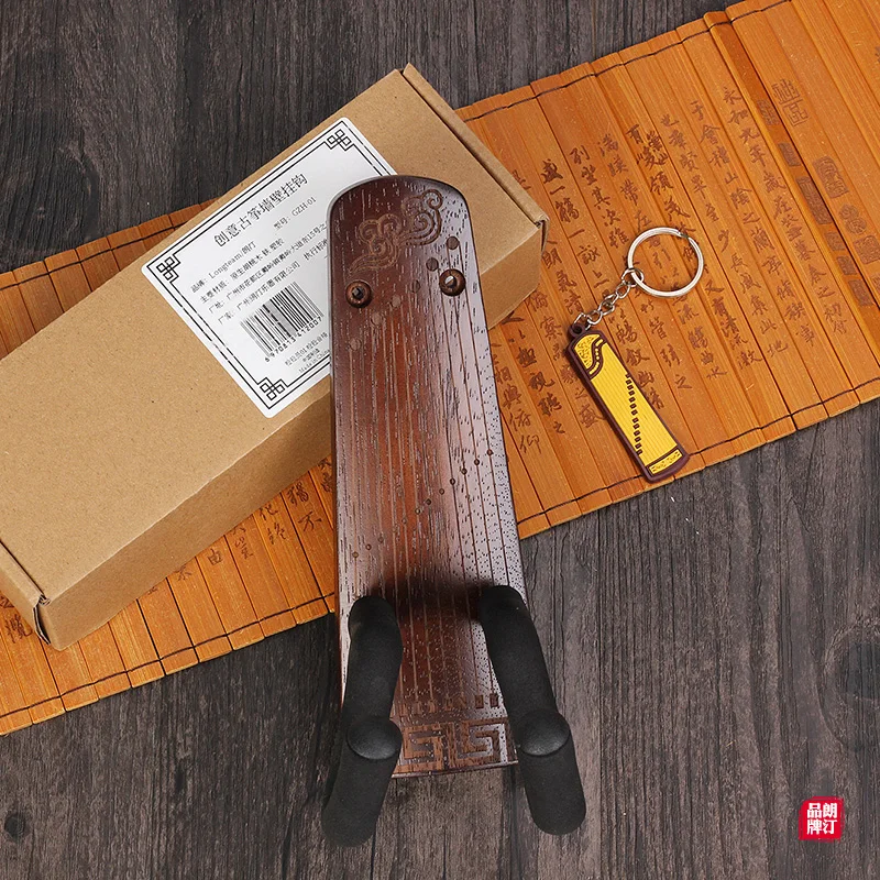 Original Design Chinese Gu Zheng Hanger Chinese Zither Holder Wall Mount Longteam GZH-01