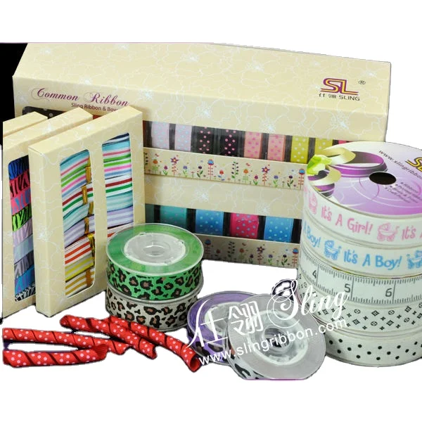 Lovely Christmas Printed Patterns DIY Gift Wrapping Scrapbooking Decorative  custom print ribbons packing on cards