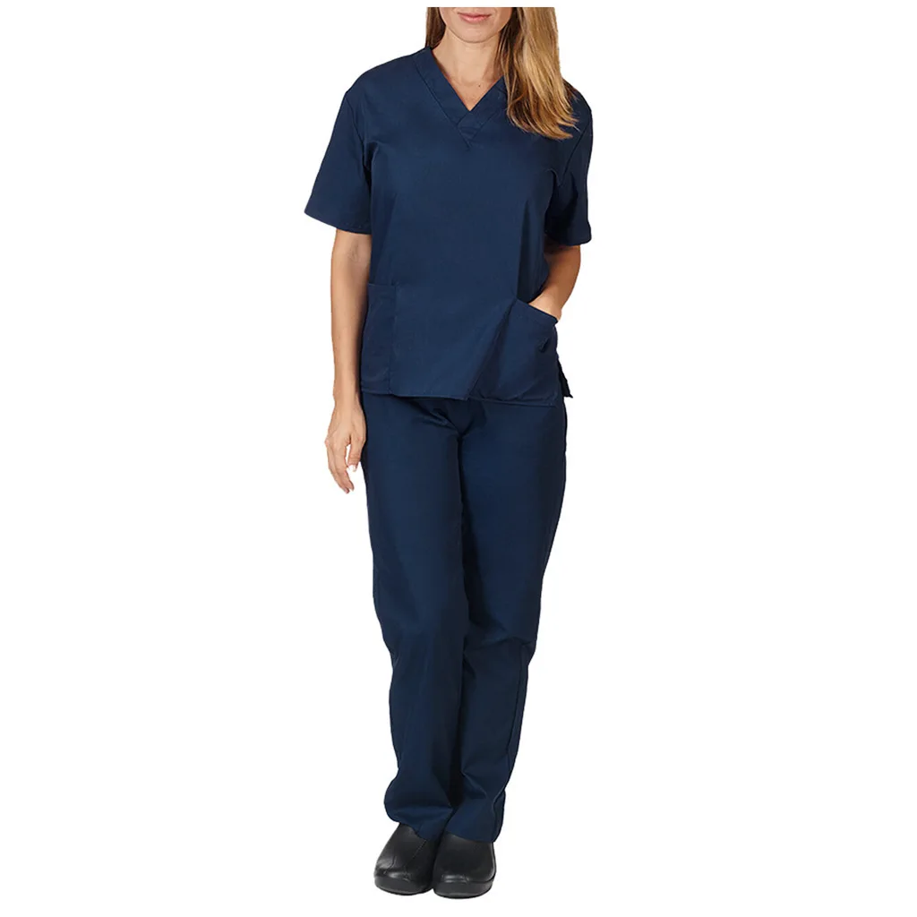 Hot Sell Scrub Suits Stretch Breathable Women Sets Jogger Nursing Scrubs Uniforms Medical Spandex Hospital Scrubs Uniforms Sets
