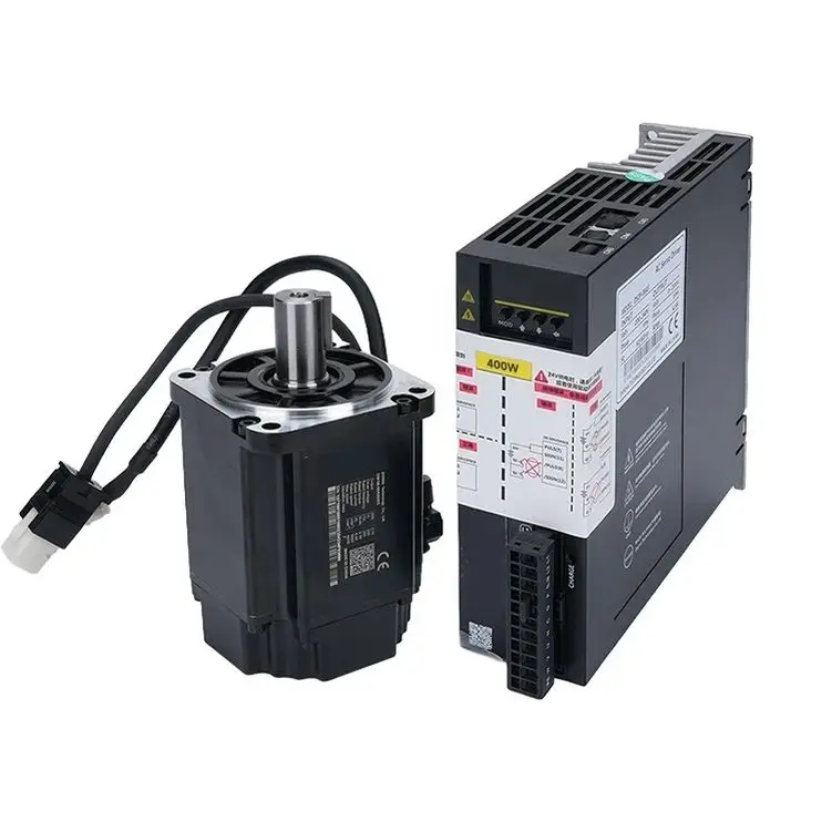 Efficient DM1M-04A60I8S AC 220v 400w 3000rpm servo motor DS2 Series servo driver for CNC