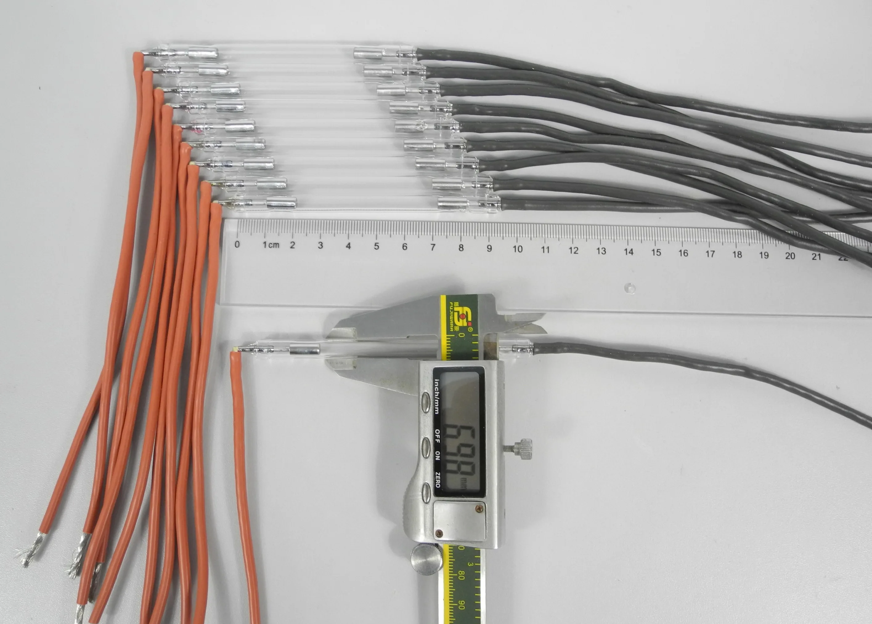 Professional and durable IPL xenon flash lamp - Ncrieo 7*50*90 with wires German quartz anode 90