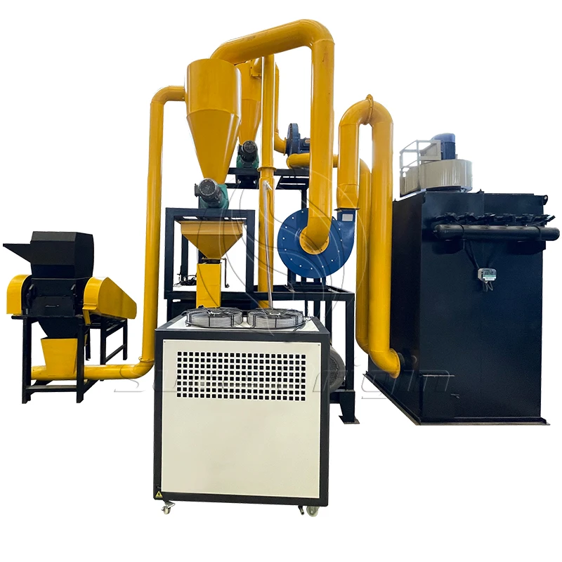 2024 Sale Scrap Copper Wire Granulator Machine Waste Cable Plastic Separator Automatic Copper Cable Recycling Machine