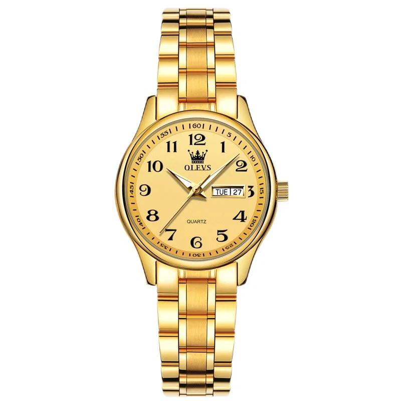 Low Price 5567 Quartz Women Watch Fashion Stainless Steel Strap Female Wristwatches Luminous Hands Auto Date Business Watch