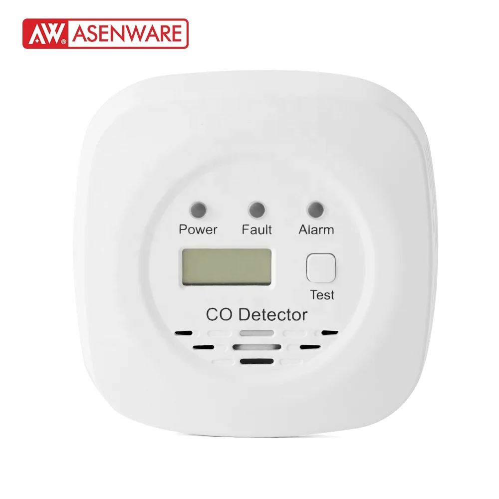 Standalone 3V TUV EN 50291-1-2018 Standard CO Gas Detector Alarmvip ODM CO Detector