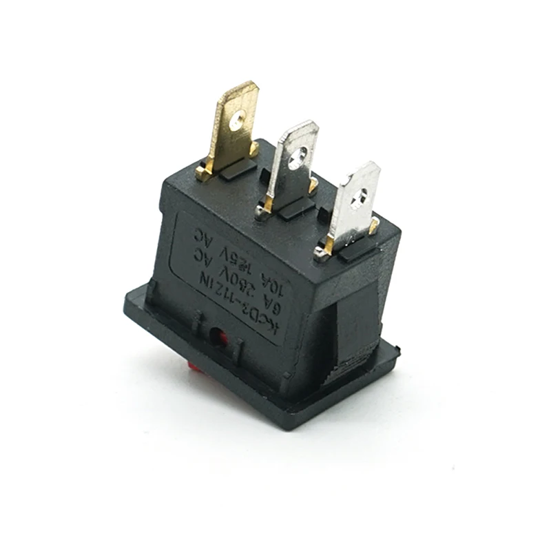 15*21 6A клавишный переключатель вкл. ВЫКЛ. Светодиодный переключатель 2/3 контактов