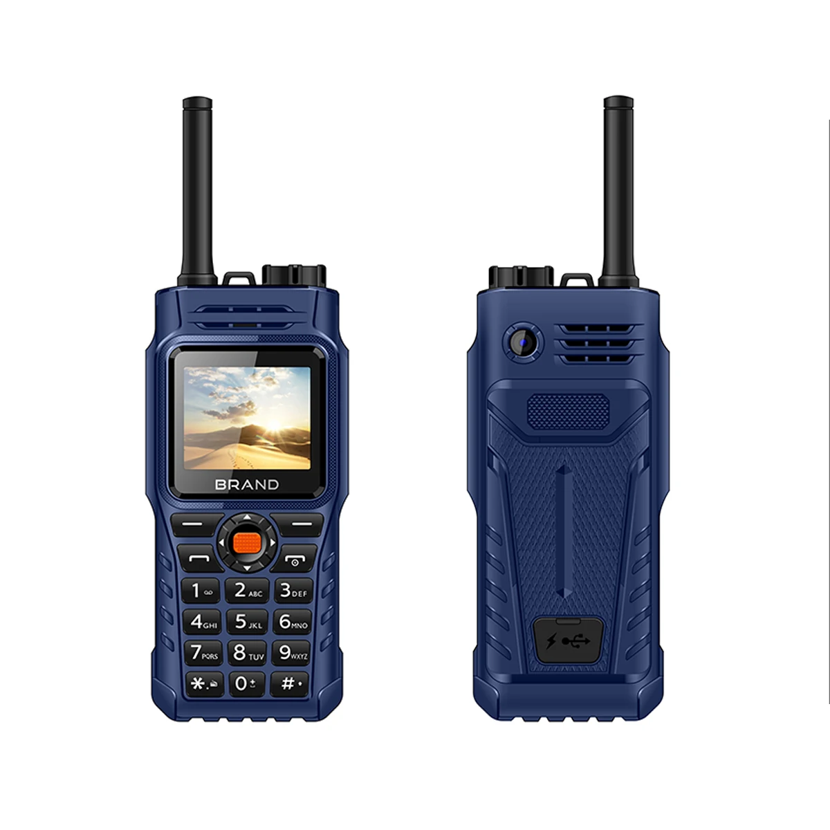 A100 1.77 Inch Touch Screen Rugged Mobile Phone with Walkie Talkie Feature Phone OEM Time