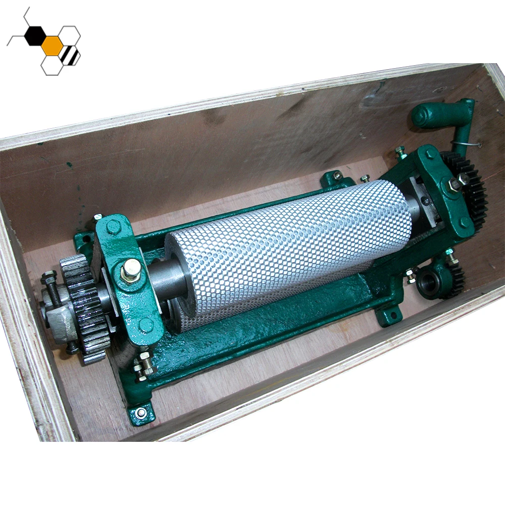 Beekeeping Professional Equipment Electric Automatic Making Beeswax Comb Foundation Sheet Embossing Roller Machine