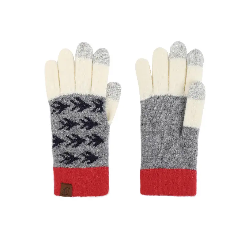 Hot Selling Winter Gloves for Women Fashion Accessories 2022 of Wool Knitted Cycling Touch Screen Warm Glove for Knitted Mittens