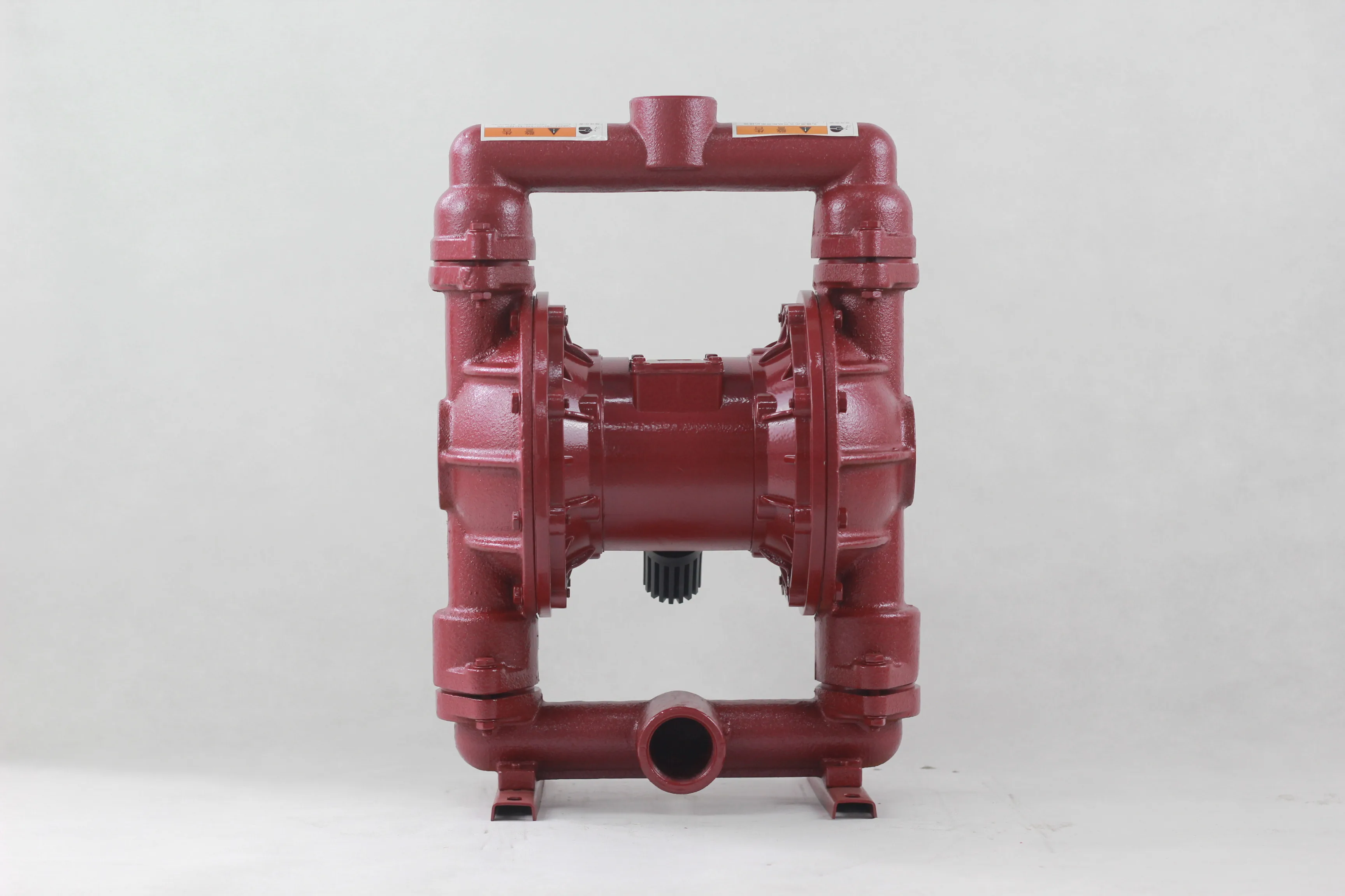 Plastic pneumatic diaphragm pump corrosion resistance acid and alkali chemical pump 1.5 inch into the export pump