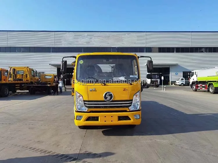 Hot Selling Second-Hand Chinese-Made Wrecker Towing Truck with Manual Transmission Flatbed Trailer for Sale at an Price China