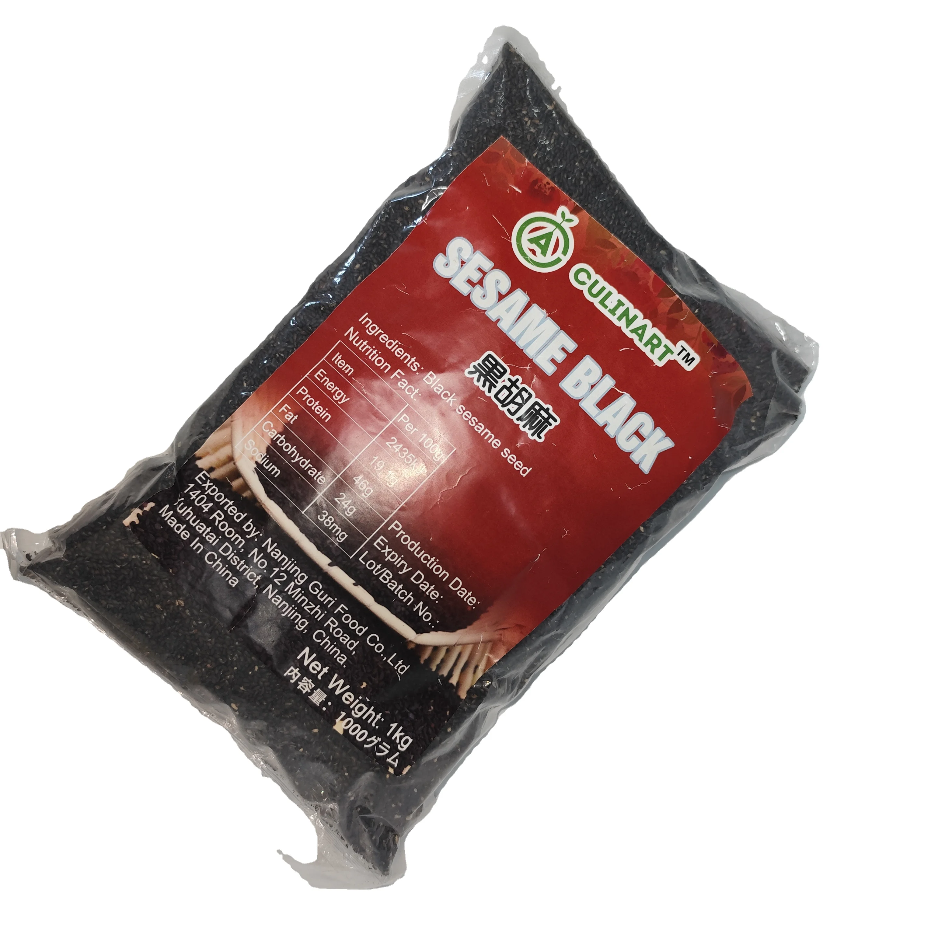 Wholesale Hot Selling Price High Quality Natural Raw Sesame Seeds 100% Pure Black Sesame Seed