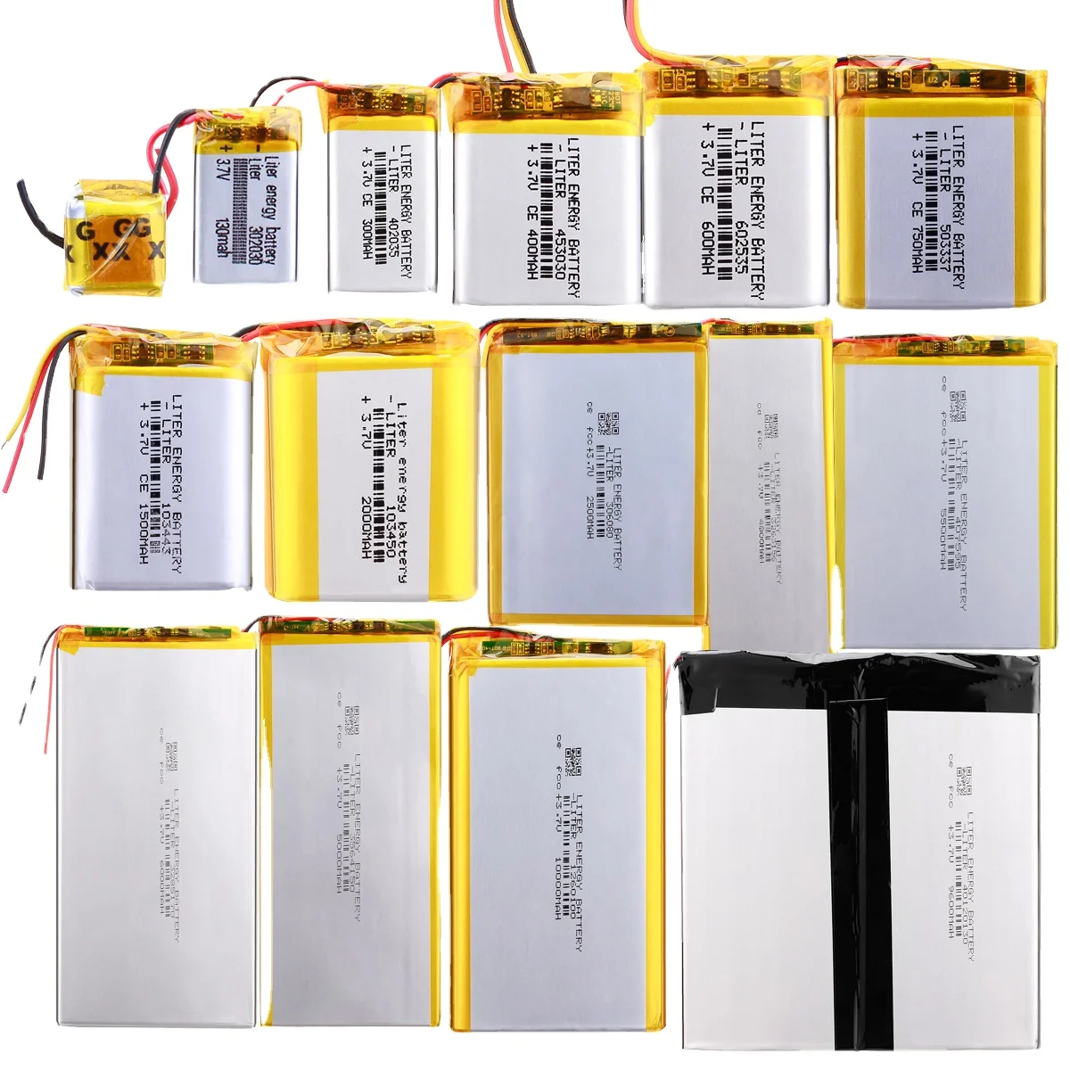 Rechargeable Lithium Polymer li-po battery 3.7v 7.4v 9v li-po battery 5000mah 7000mah 8000mah 10000mah battery factory