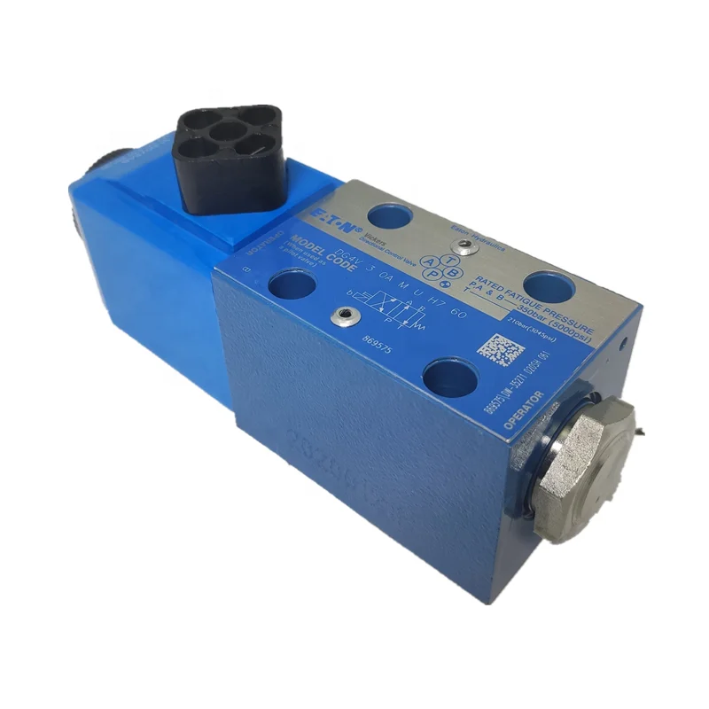 Vickers DG4V DG4V-3-0B-M-U-A6-60 DG4V-3-0B-M-U-C6-60 DG4V-3-0B-M-U-H7-60 Hydraulic Solenoid Directional Control Valve DG4V-3