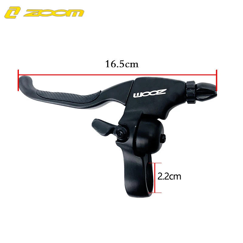 Bicycle Aluminum Brakes lever ZOOM Mountain Bike Bell Brake Folding Bicycle Braking Handlebar Gate Bicycle Accessories