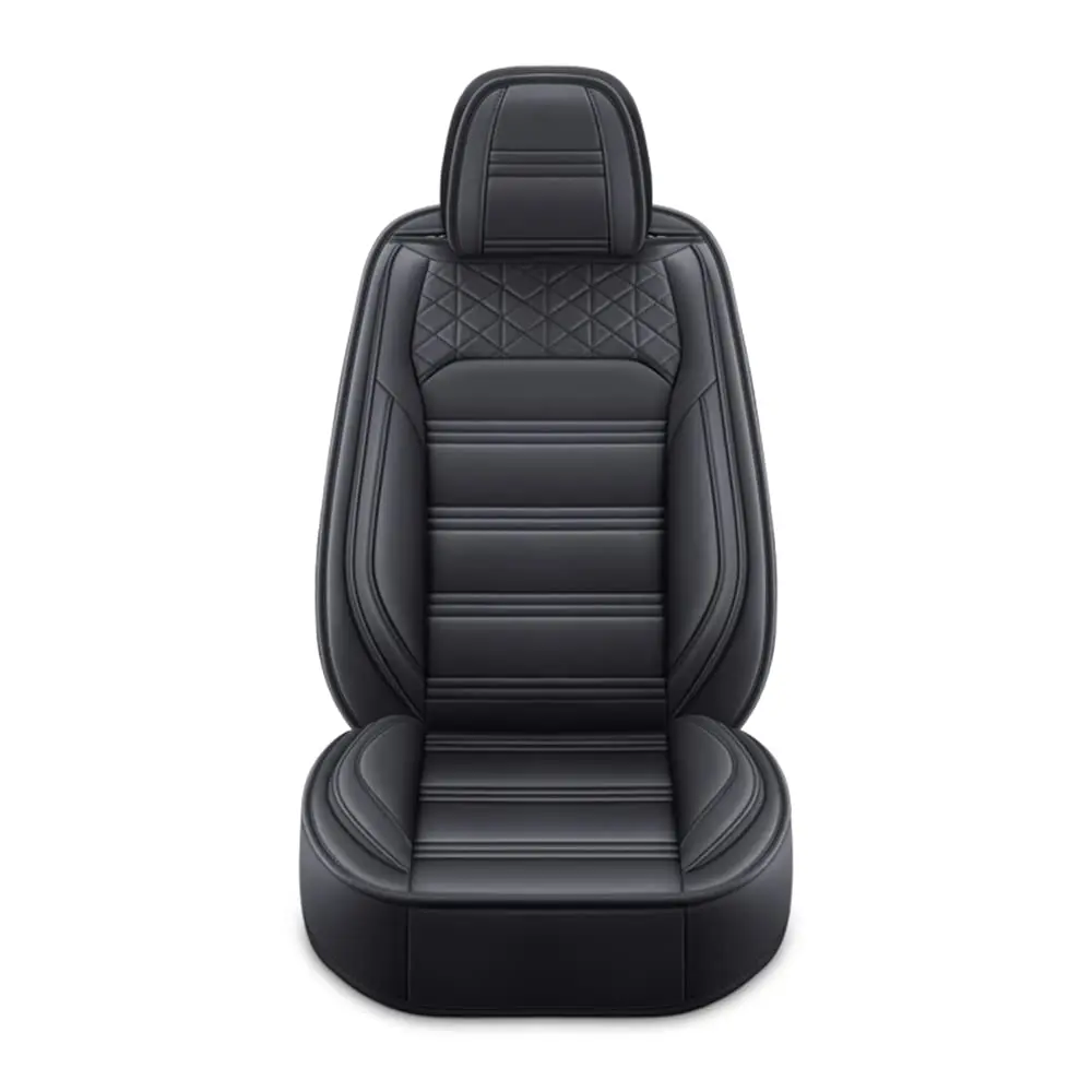 Sports Style PU Leather Car Seat Covers Full Set Protector for Toyota Tundra 2003-2023 2024