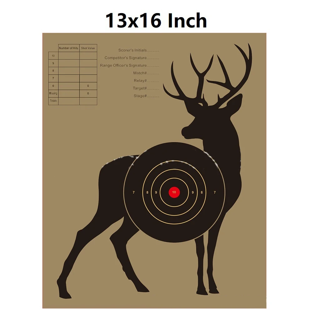 Professional Archery Target Paper Three-layered Steel Tile with Plastic Feather for Compound Recurve Bows Bamboo Shaft Shooting